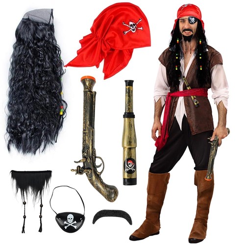 Pirate costume set for - for, adult
