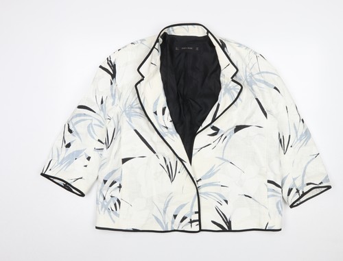 Blazer donna zara basic - donna, blu