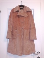 cappotto donna Velluto Beige