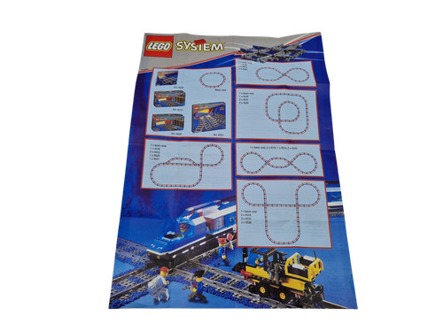 Lego treno ferrovia - treno, libretto