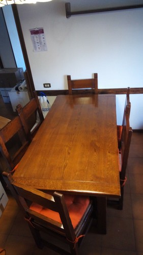 Tavolo rovere massiccio 180 - rovere,