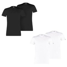 Puma T-Shirt Im Pacco - Base Crew Té, Pacco Conveniente, Girocollo, Kurzar