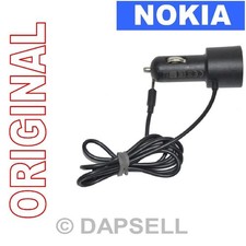 Nokia Caricabatterie Auto Originale Dc-22 Nero Usb Con Cavo Jack 3.5mm 6610 6630