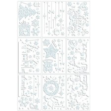 9 Fogli di Decorazioni