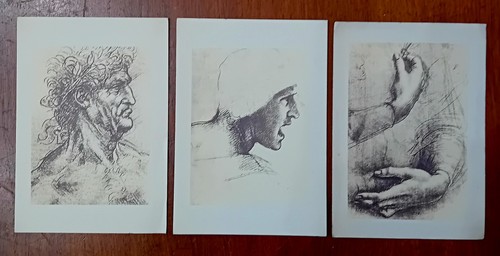 Leonardo vinci 3 stampe - da,