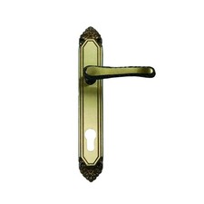 Maniglia lavinia con placca in