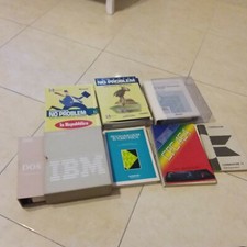 NOTEVOLE BLOCCO DI 7 LIBRI E VOLUMI PER COMPUTER  ANNI 80/90/00 ENTRA E LEGGI