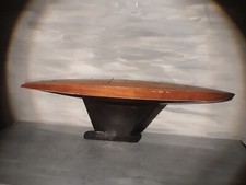 Modello Di Barca A Vela Manifattura In Legno Vintage