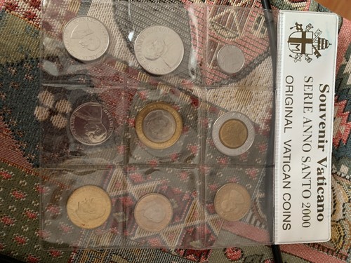Souvenir vaticano monete serie - vaticano,