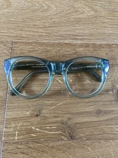 Occhiali montatura Gatto vista stile Vintage Celluloide Green Trasparente 