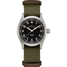 Orologio Uomo Hamilton Khaki Field Quarzo 38mm Quadrante Nero H69401930