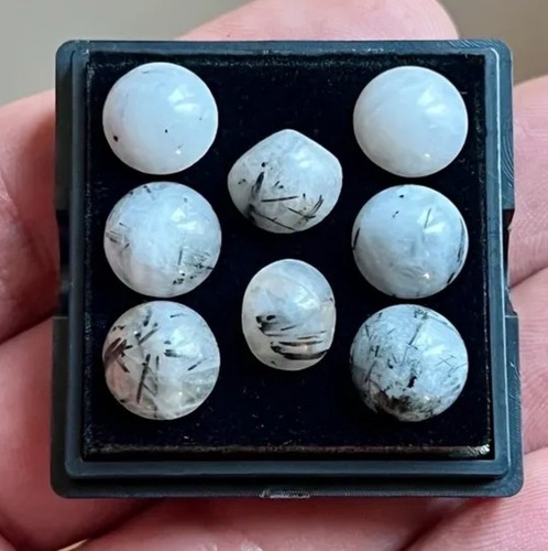 Lotto cabochon in quarzo - di,