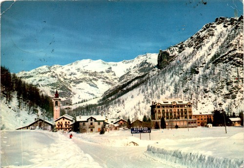 Cartolina panoramica albergo - panoramica,