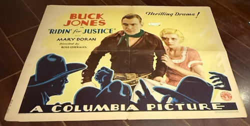 Buck jones ridin - for, justice