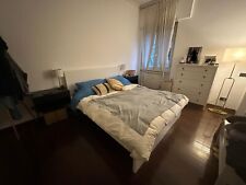 VENDO letto matrimoniale Malm Ikea bianco in ottime condizioni (160x200)