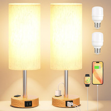 Set Di 2 Lampade Da Comodino