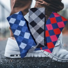 Calze Calzini da Uomo Lunghi Sottoginocchio  6 Paia Caldo Cotone  40-46