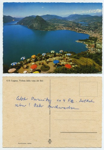 60348 lugano veduta dalla - -,