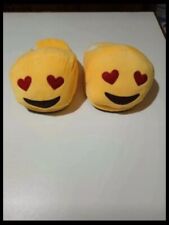 Pantofole gialle modello Emoji