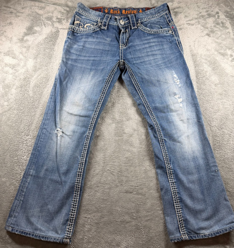 Stivali jeans rock revival - jeans,