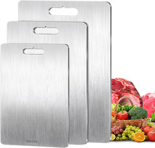 Tagliere Acciaio Inox, 3 Pezzi