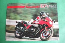 PER KAWASAKI GPZ 1100 GPZ1100 MOTO PROSPEKT BROCHURE DEPLIANT ITALIANO 