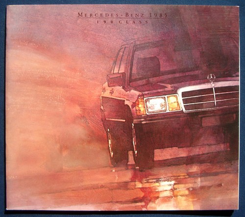 Brochure depliant mercedes - brochure,