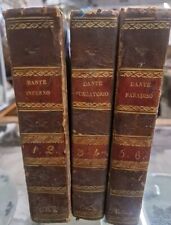 Libro Antico La Divina Commedia Di Dante Alighieri Dal P. Baldassarre 1828