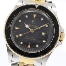 TUDOR Mini Sub Prince Oyster Date 7309/9440 YG lunetta Cal.2671 AT ragazzo_914339