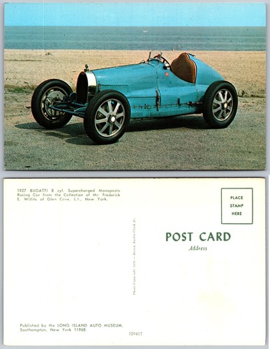 Cartolina museo dell auto - museo, dell'auto