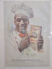 Pubblicità Vintage 1920 Crema di Bianco Il Cibo della Nazione Breakfadt