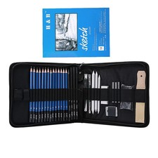 35 Pcs Kit Per Disegno Professionale Da Disegnare Matite Scolastiche