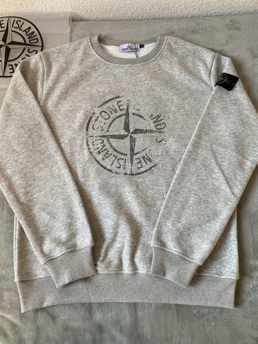 Stone island sweatshirt grey - island,