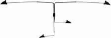 Serge Mouille Style 4-Rotating