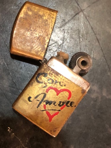 Accendino vintage benzina - vintage,