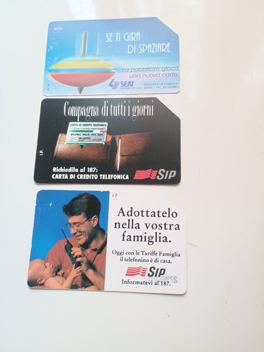 Schede telefoniche rare anni - telefoniche,