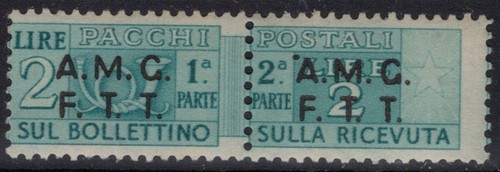 Trieste zona 1947 - a, pacchi