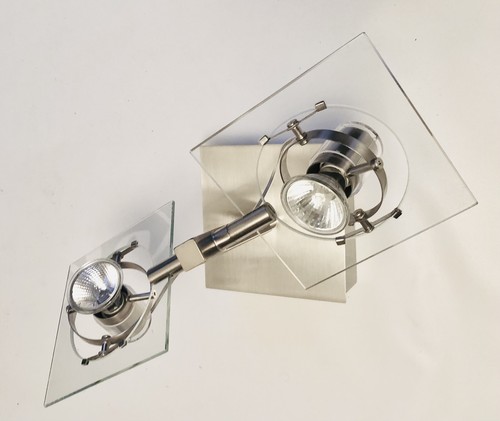Applique plafonnier acier inox - applique/plafonnier,