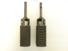 Coppia pedaline pedane poggiapiedi posteriori universali moto epoca Kawasaki