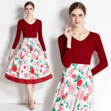 Tailleur Completo Bianco Rosso