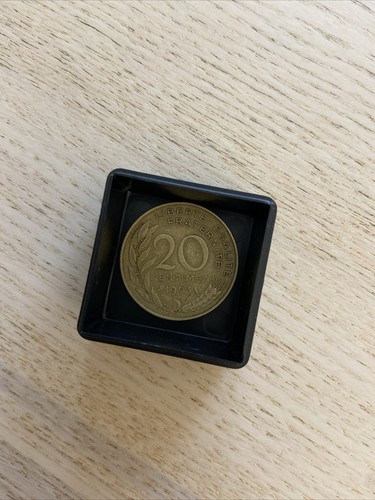 Pièce francs centimes - pièce, 20