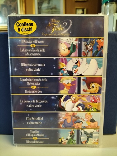 Fiabe disney cofanetto - cofanetto, da