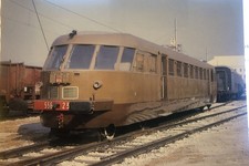 TRIESTE CAMPO MARZIO MUSEO 1989 - Automotrice Diesel ALn 556.2331 restaurata per