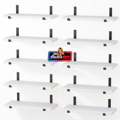 Set mensole legno - 10,