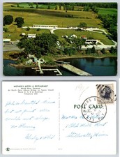 Cartolina North Hero Vermont Motel della Madre e Ristorante AB303