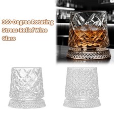 Bicchiere da whisky rotante