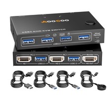 Switch KVM HDMI 4K@60Hz, KVM