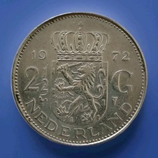 2 1/2 FIORINO OLANDESE - 1972