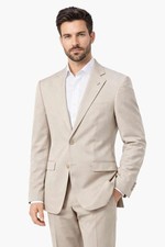 Abito Uomo beige Elegante Slim