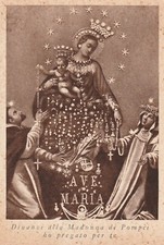 C2 - Cp Cartolina MADONNA DI POMPEI  - Fg Nvg